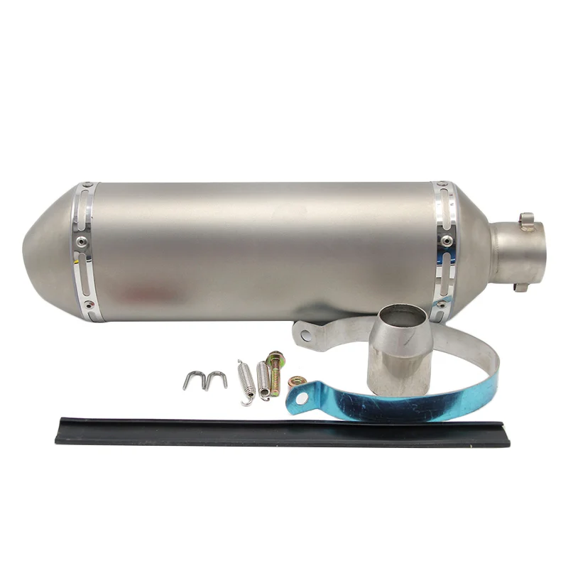 Końcówka wydechu UNI oval long titanium kpl. — ujęcie 2