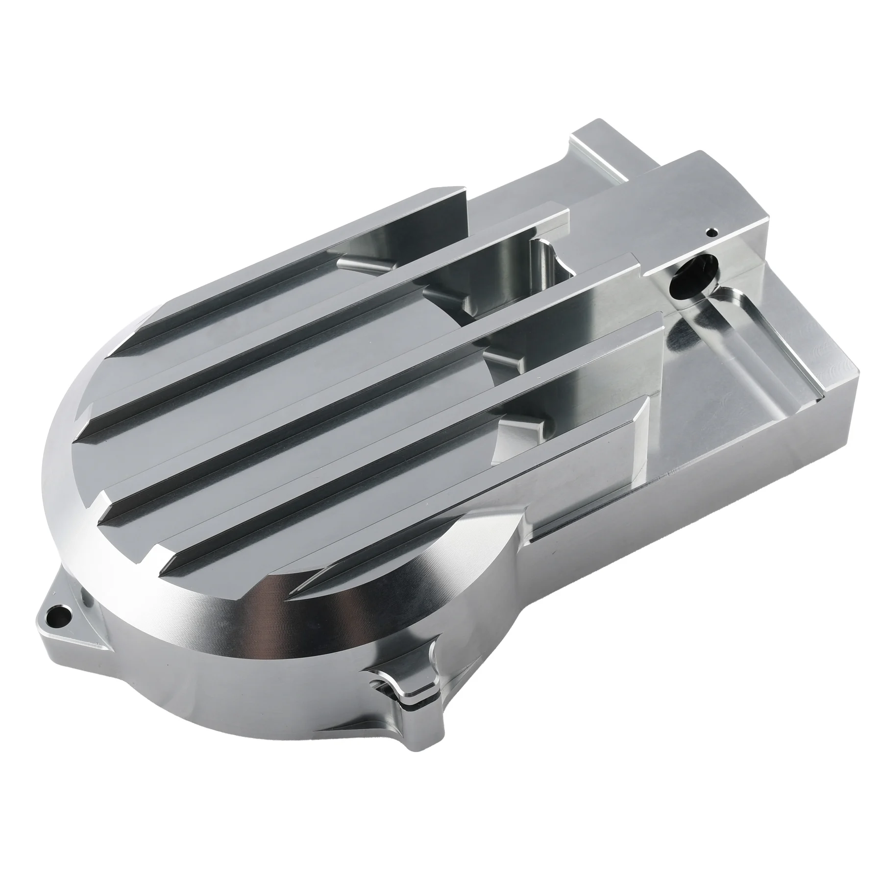 Pokrywa silnika prawa DPR Performance CNC do Simson S51, SR50 — titanium — ujęcie 2