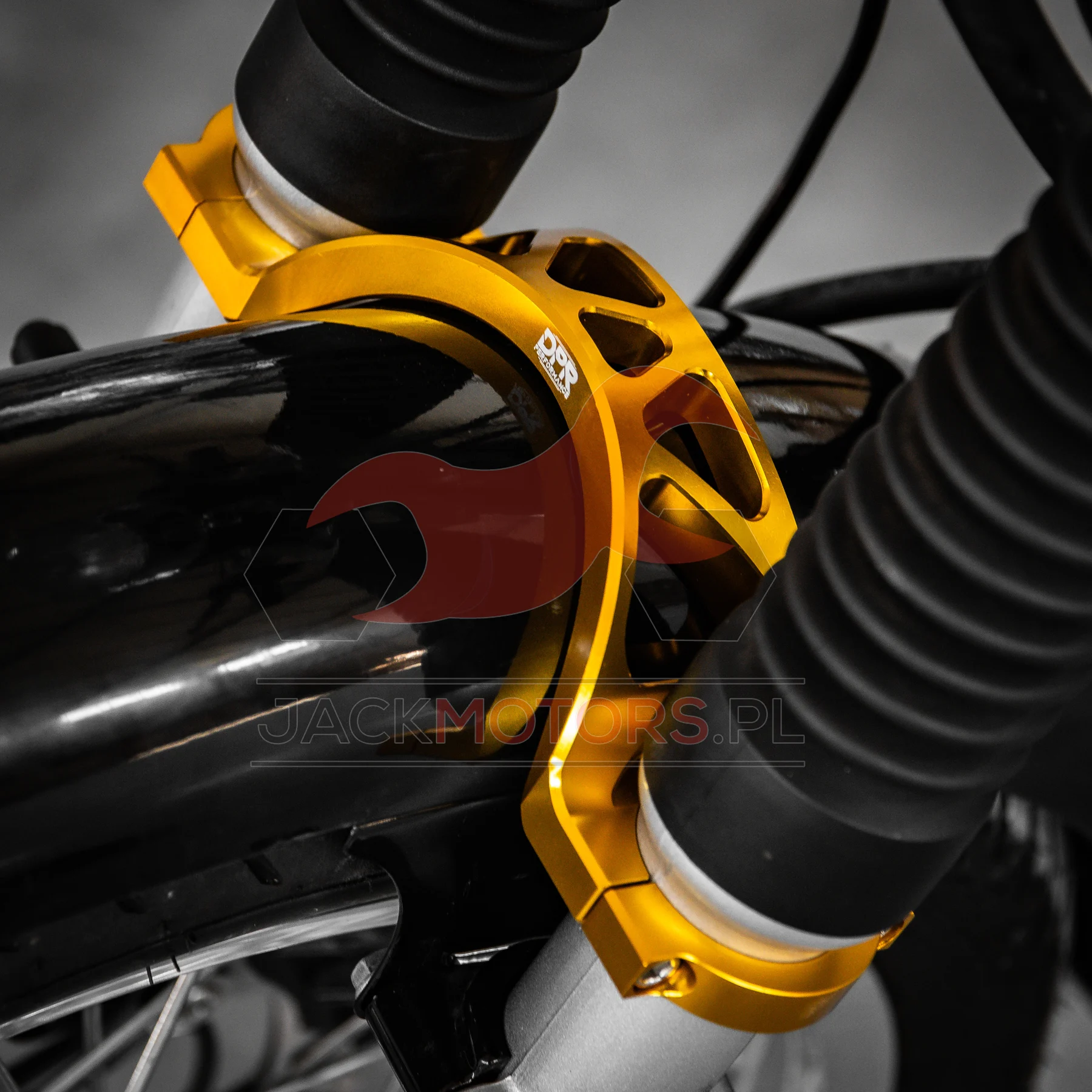 Stabilizator / rozpórka teleskopów Simson aluminium CNC złota DPR Performance — ujęcie 9