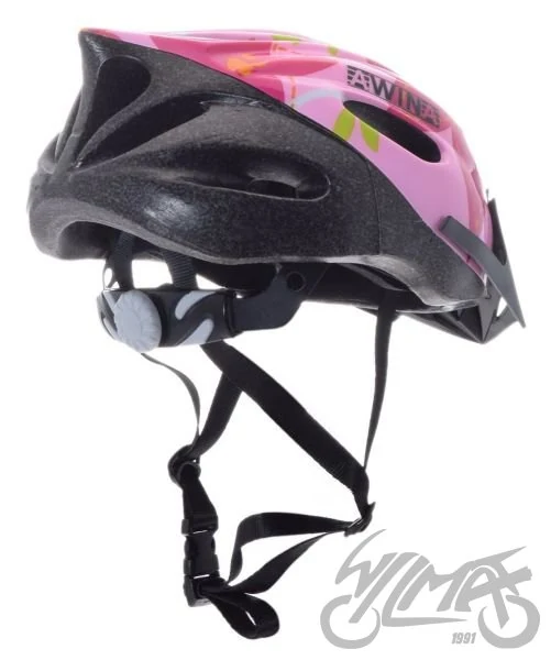 Kask rowerowy Awina by MOON dziecięcy M różowy — MB11 — ujęcie 2