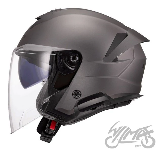 Kask LS2 OF618 Verso II Solid Matt Titanium — rozmiar L
