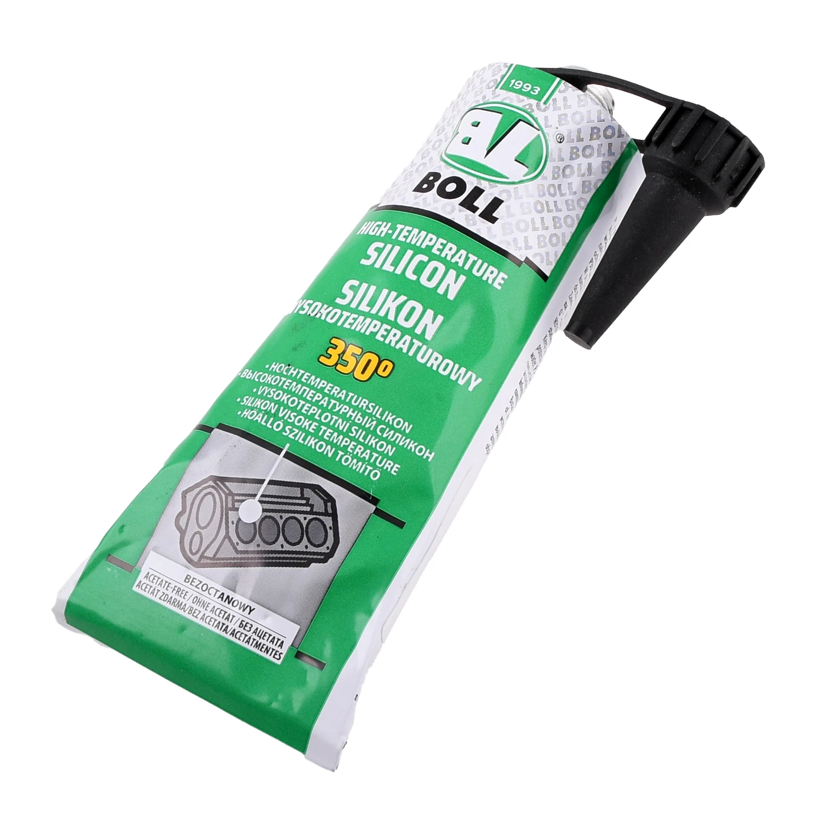 BOLL silikon wysokotemperaturowy czarny 80 ml — ujęcie 1