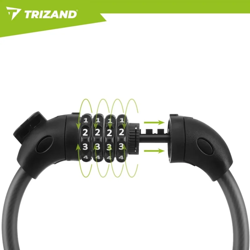 Zapięcie rowerowe 120cm Trizand — ujęcie 4