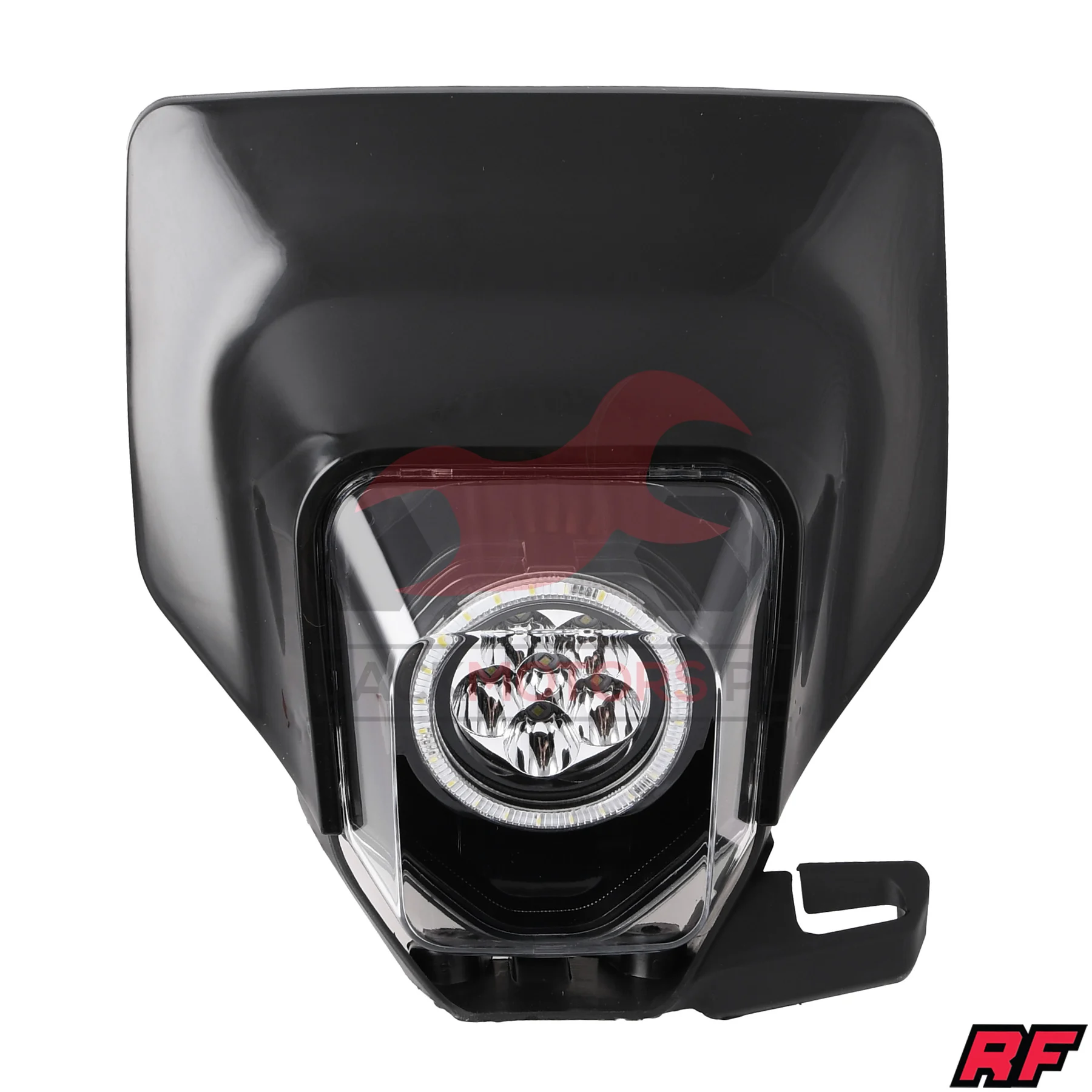 Owiewka uniwersalna Racing Force LED V4 czarna — ujęcie 1