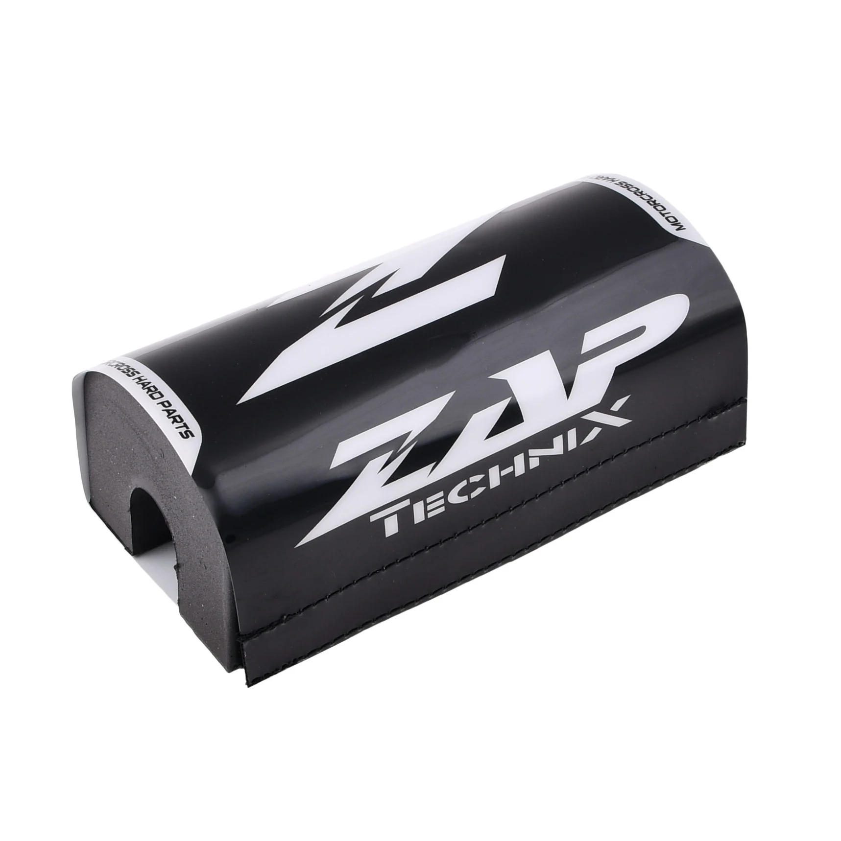 Gąbka na kierownicę Zap Technix fx fatbar czarno biała — ujęcie 1