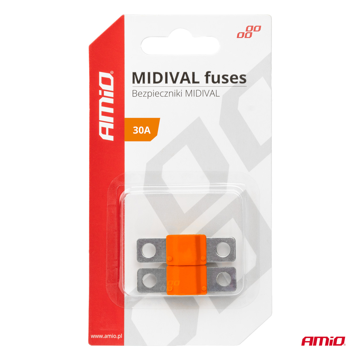 Bezpieczniki samochodowe MIDIVAL MTA 2 szt. 30A — ujęcie 3
