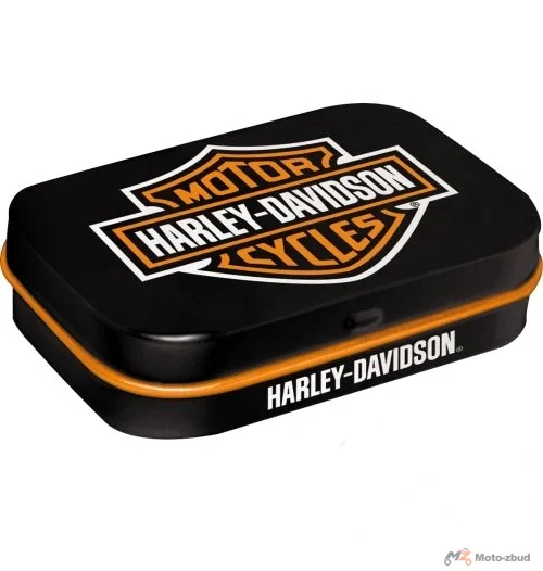 Miętówki Nostalgic-Art Mintbox — HARLEY-DAVIDSON LOGO — 4 × 15 g