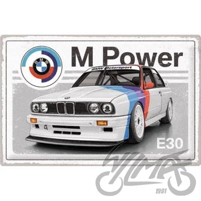 Tablica plakat 40 × 60 BMW motprsport E30 24020 — ujęcie 1