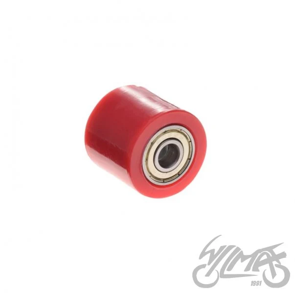 Rolka prowadząca łańcucha 32 mm — otwór 8 mm, czerwona, AW567761 — ujęcie 1