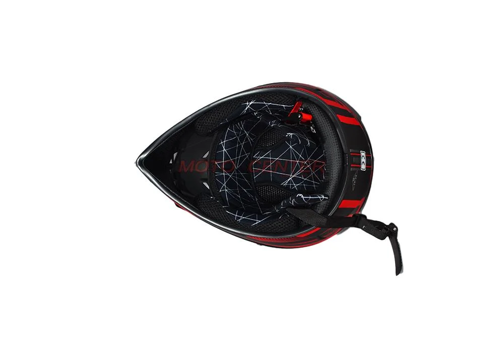 Kask crossowy MPX WL-905 czarny mat/czerwony M — ujęcie 6