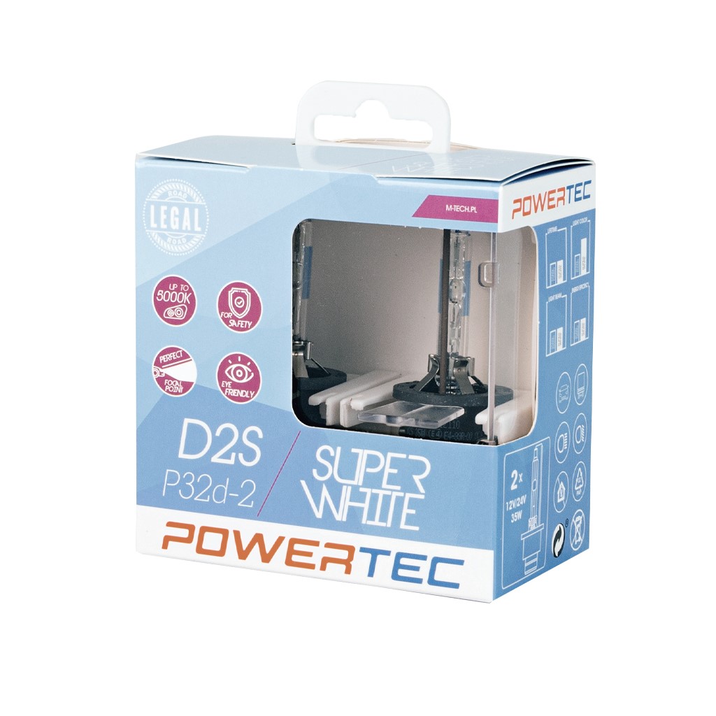 Żarówka xenon D2S 35W/5000K/S. White, 2 szt. M-Tech PTZSWD2S-DUO — ujęcie 5