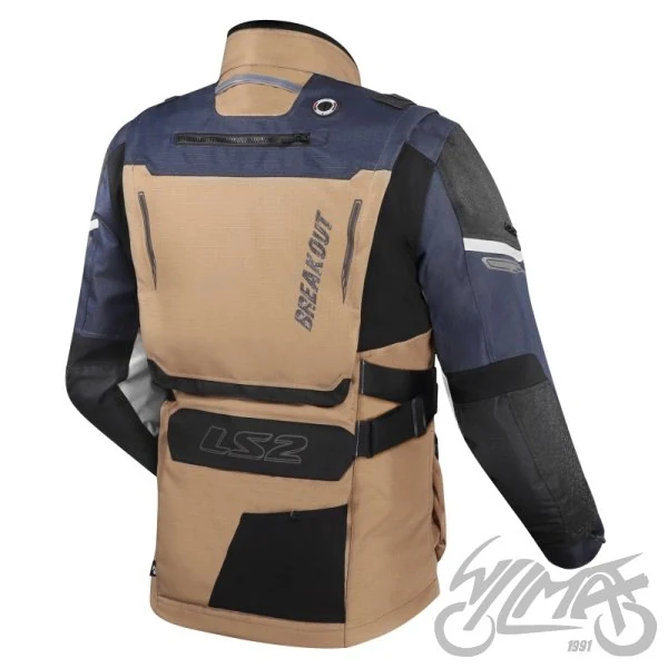 Kurtka LS2 Breakout męska sand Blue grey M — ujęcie 2