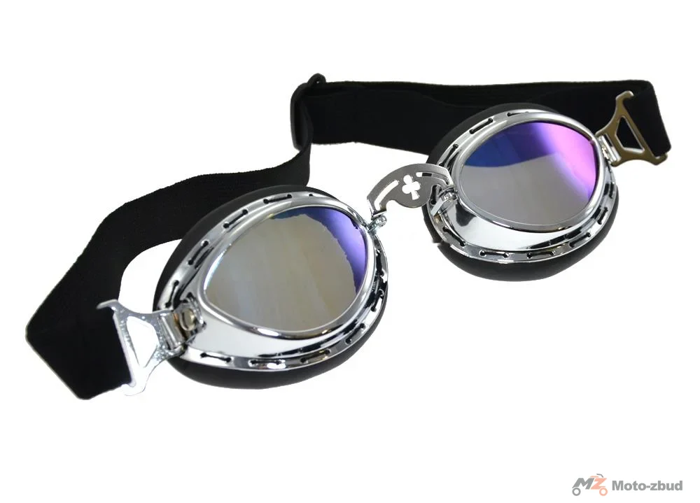 Gogle motocyklowe Choper Weteran T07 Małe