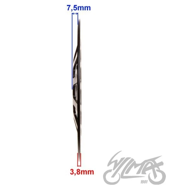 Tarcza hamulca przedniego do Suzuki GN125 — ujęcie 3
