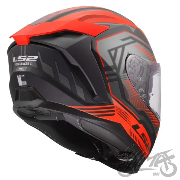 Kask LS2 FF817 Challenger II Dravix Red — rozmiar S — ujęcie 5