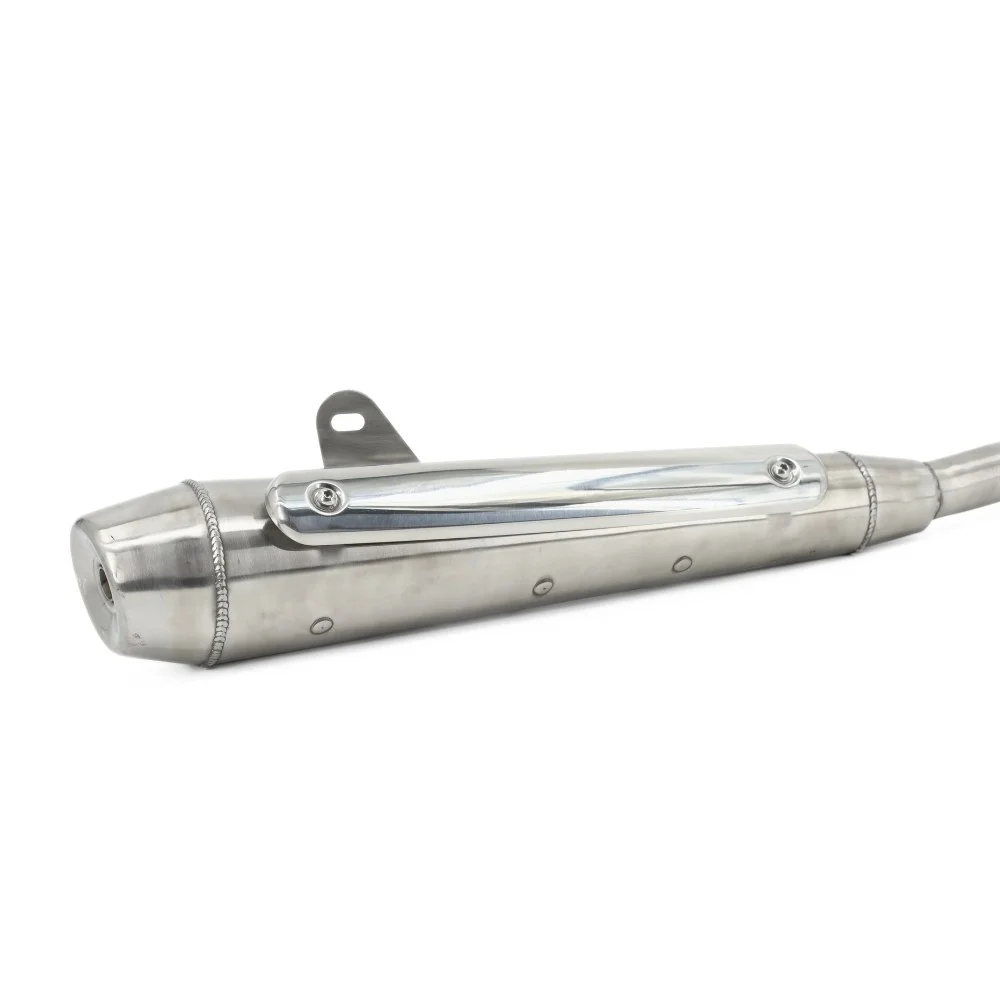 Junak RAW125 tłumik (chrom) (typ 2) — ujęcie 2