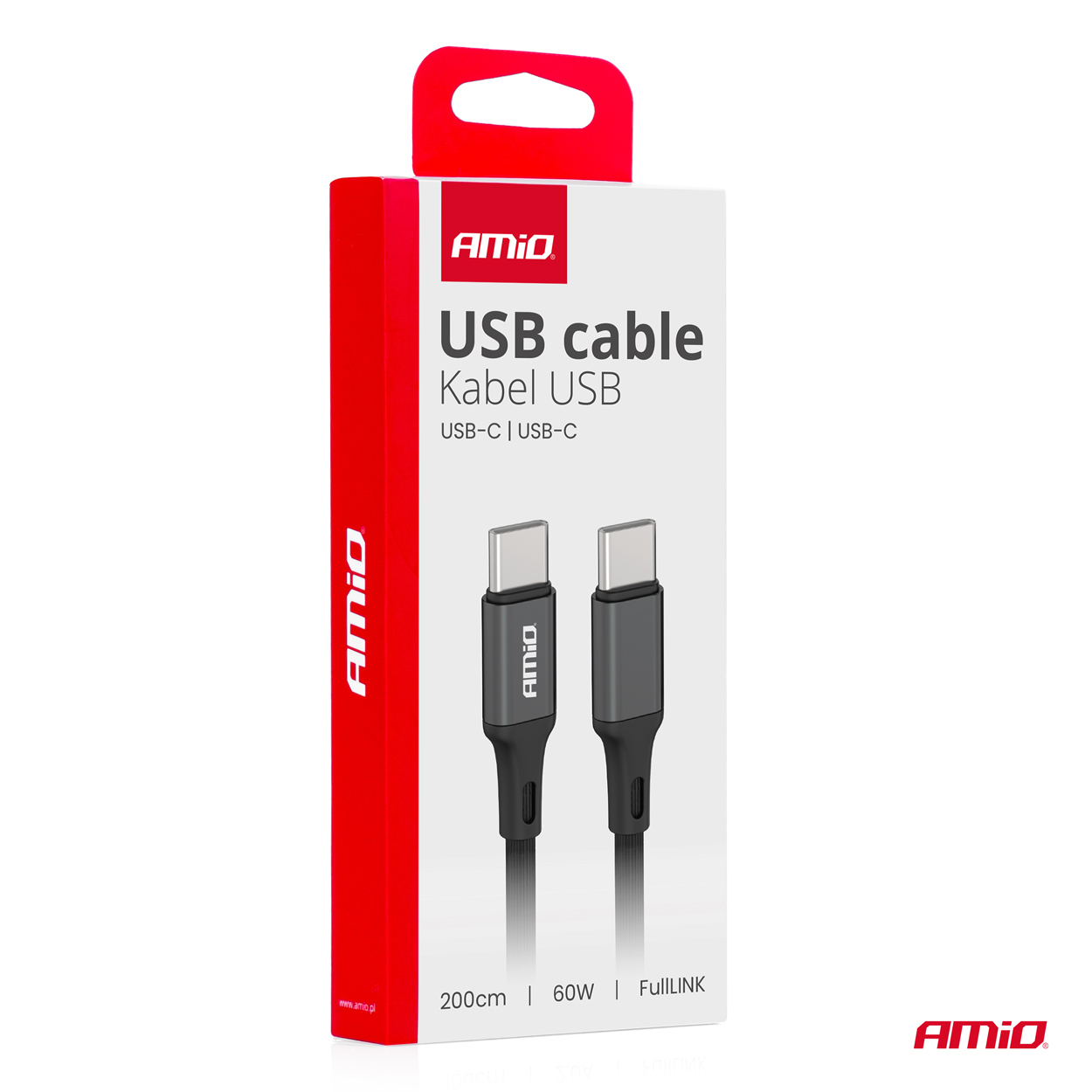 Kabel do ładowania USB-C - USB-C 60 W 200 cm FullLINK — ujęcie 4