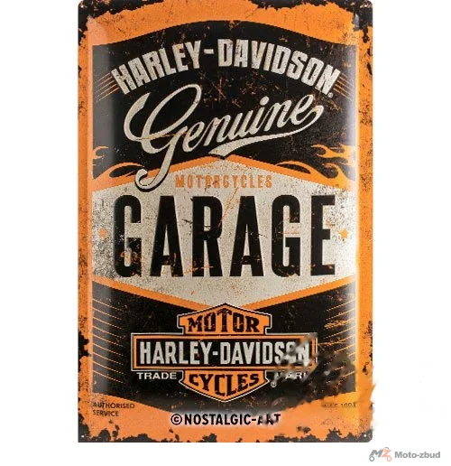 Tablica plakat 40 × 60 garage 24001