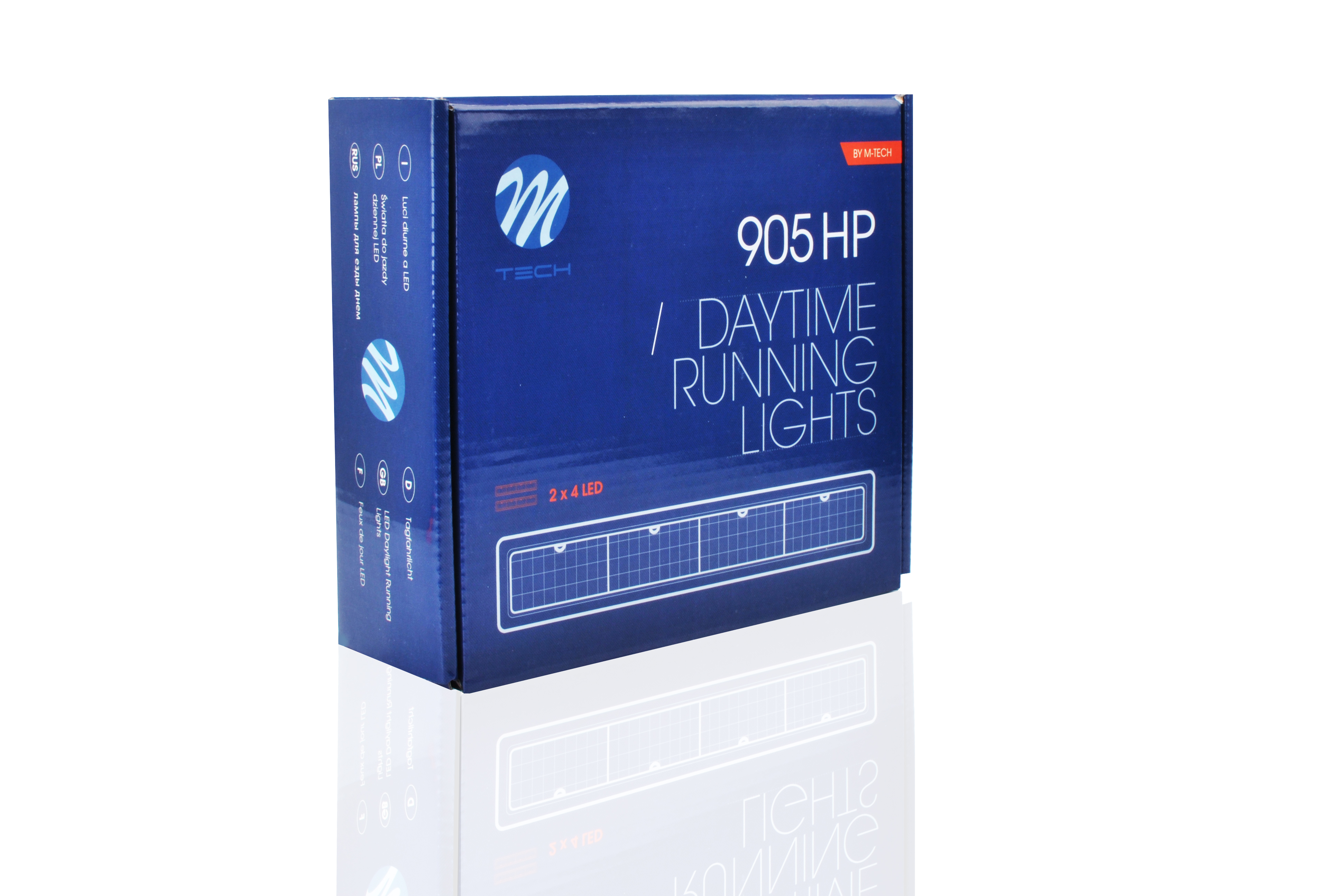 Światła do jazdy dziennej LED DRL 905HP M-Tech LD905