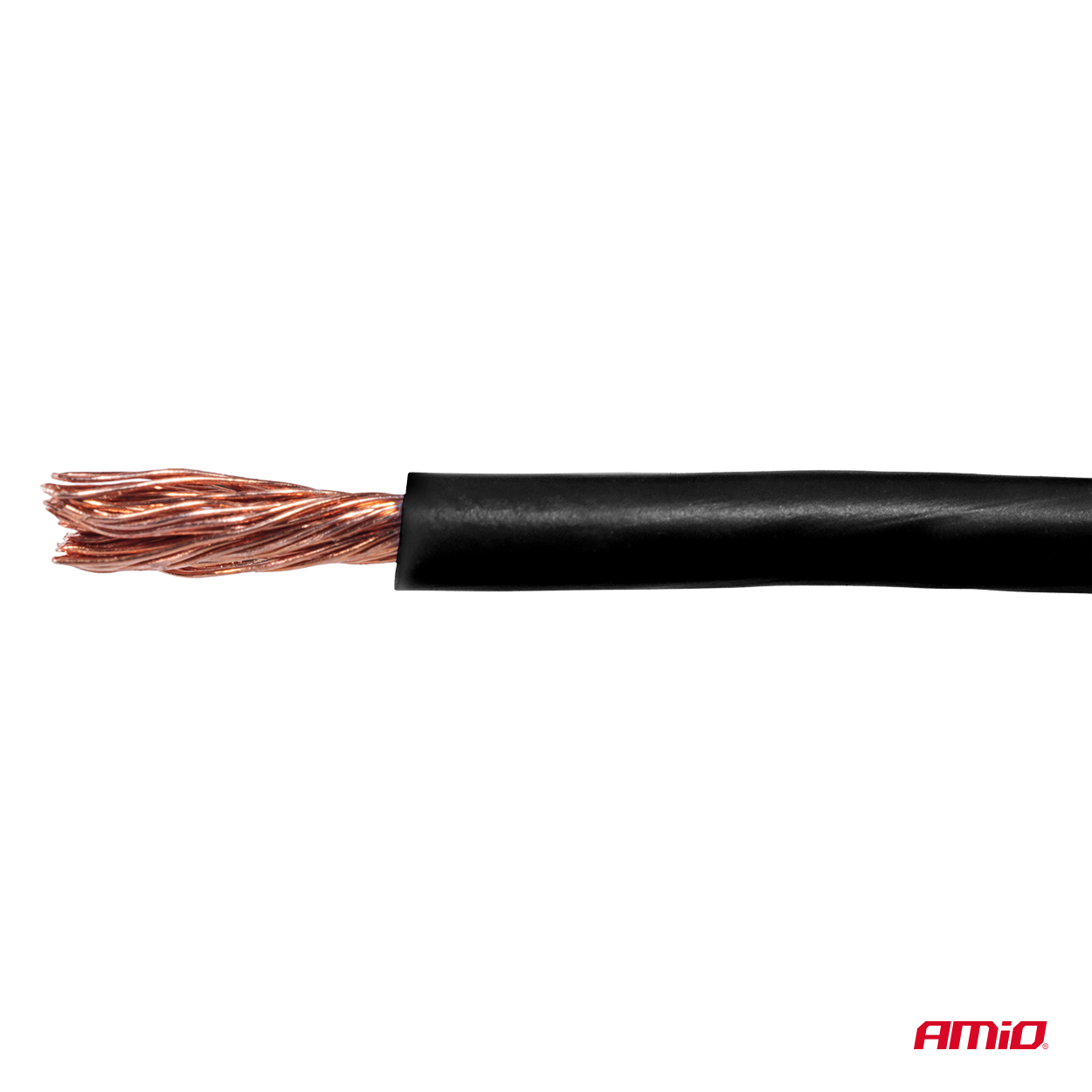 Przewód jednożyłowy czarny Cable CCA 1x0.75mm2 100m 3.75A 12/230V — ujęcie 4