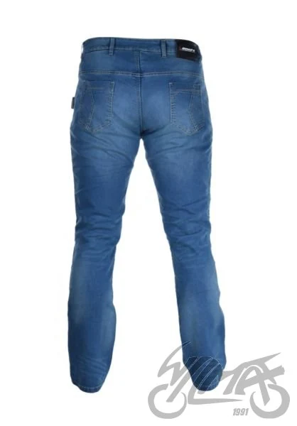 Spodnie motocyklowe Leoshi jeansy — Jeans Blue — rozmiar 32 — ujęcie 2