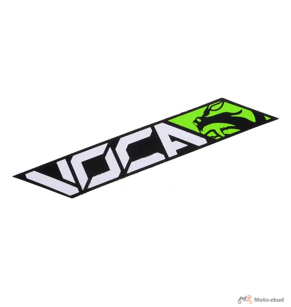 Naklejka VOCA 11 × 4 cm zielona