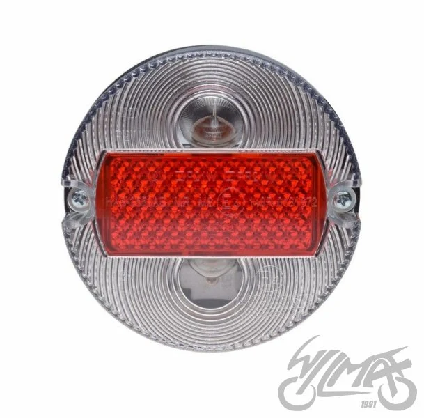 Lampa tylna MZ okrągła biała — ujęcie 3