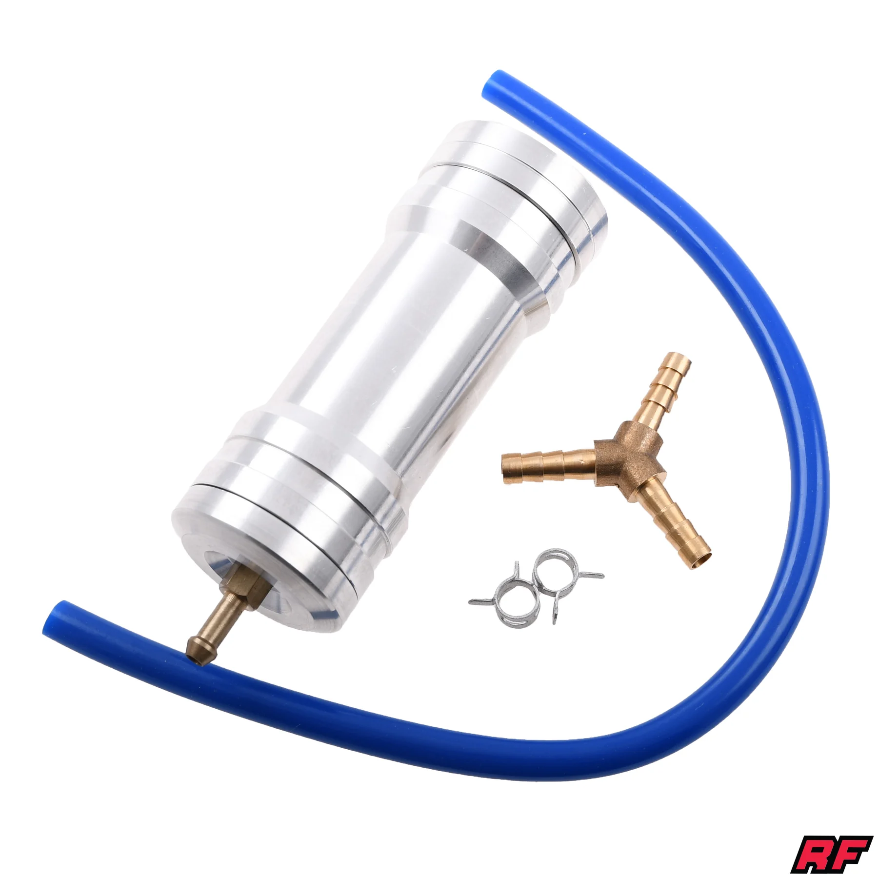 Boost bottle / gaz box Racing Force srebrny