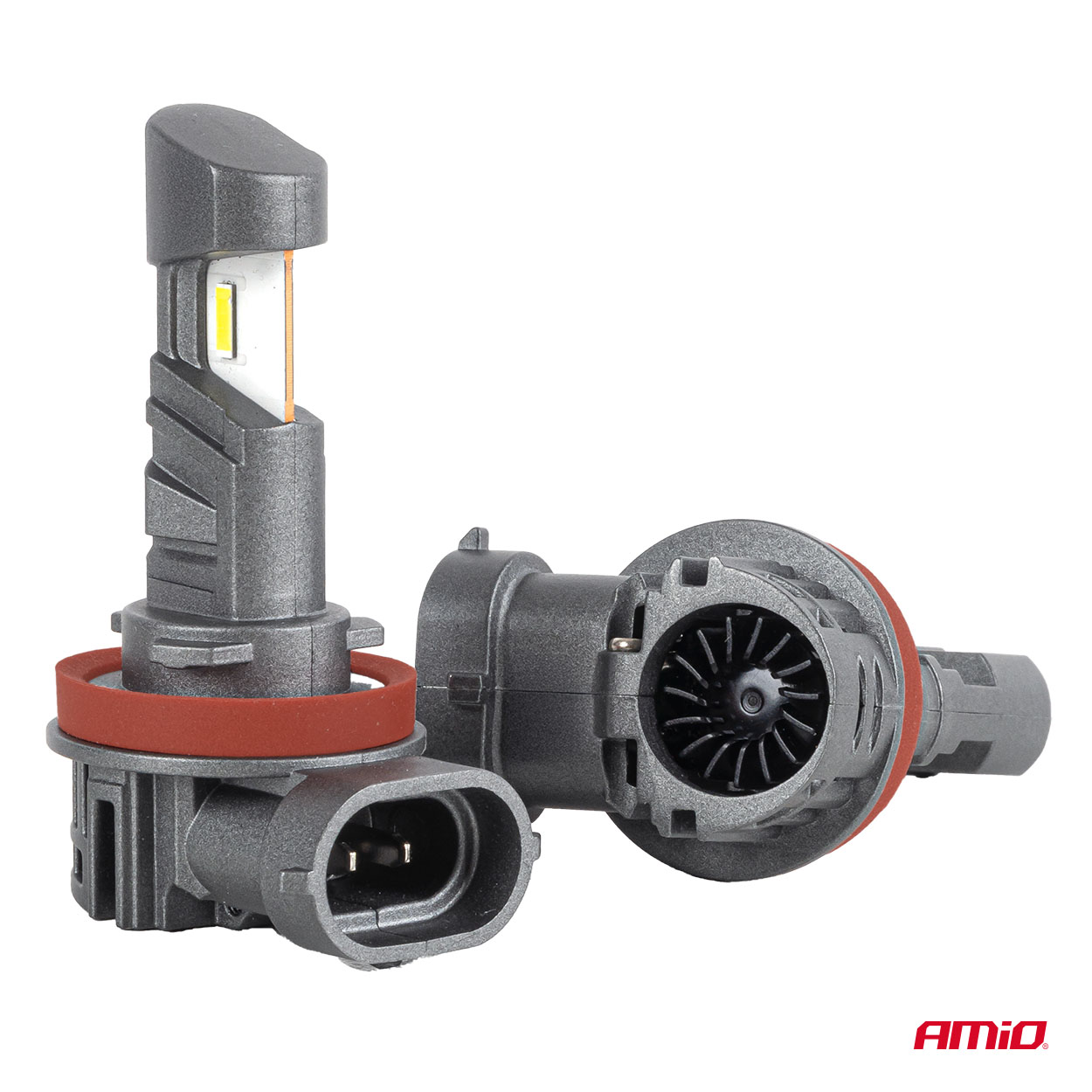 Żarówki samochodowe LEDr z homologacją drogową R37 E-MARK H11 PnP FAN 18 W — ujęcie 7