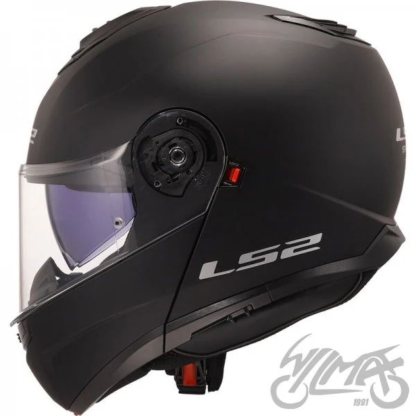Kask szczękowy LS2 FF908 Strobe II Solid Matt Black — M — ujęcie 2