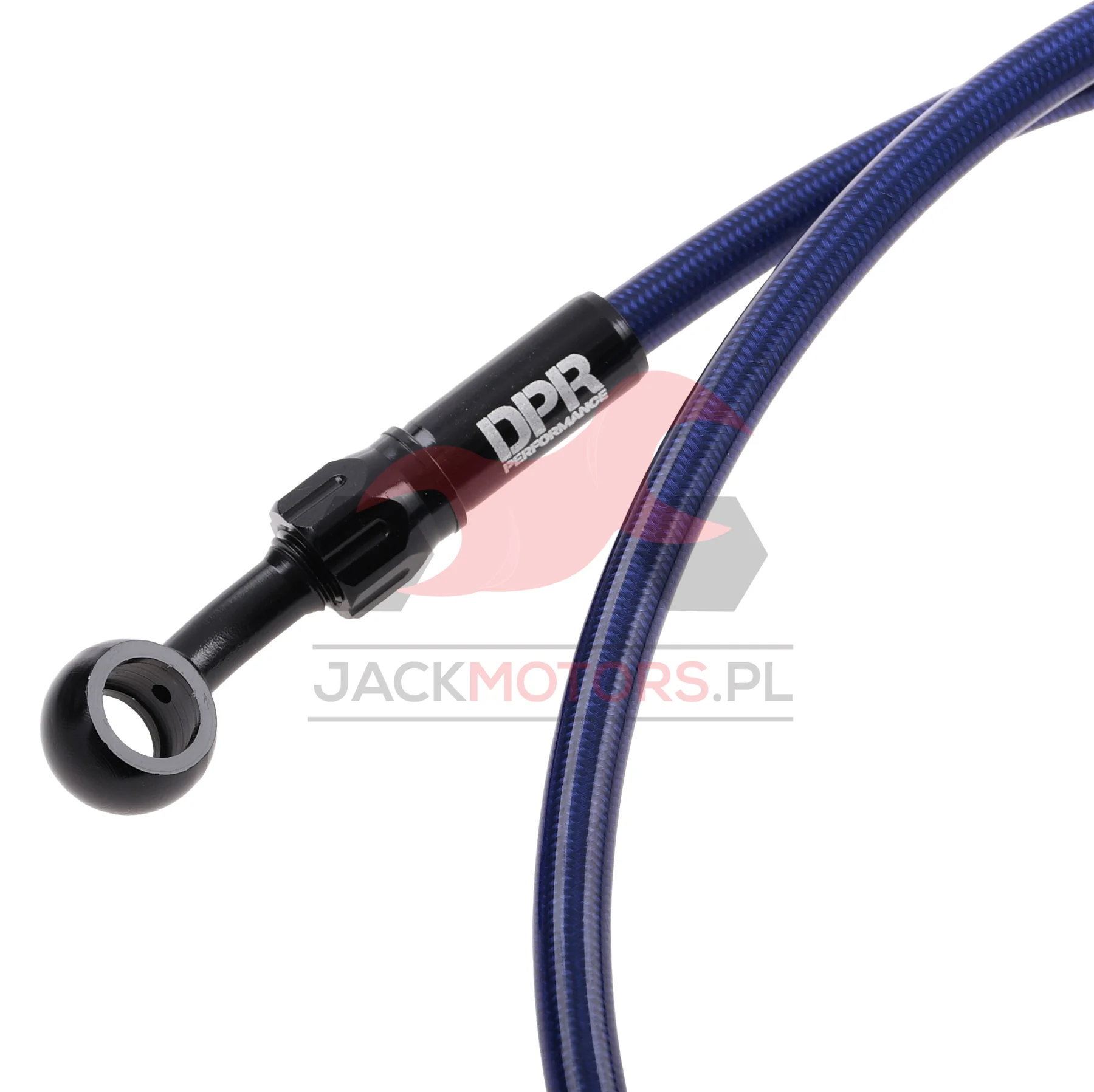 Przewód hamulcowy w oplocie 80 cm fioletowy V2 DPR Performance — ujęcie 2