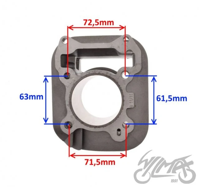 Cylinder do Piaggio Vespa 150 4T goły — ujęcie 2