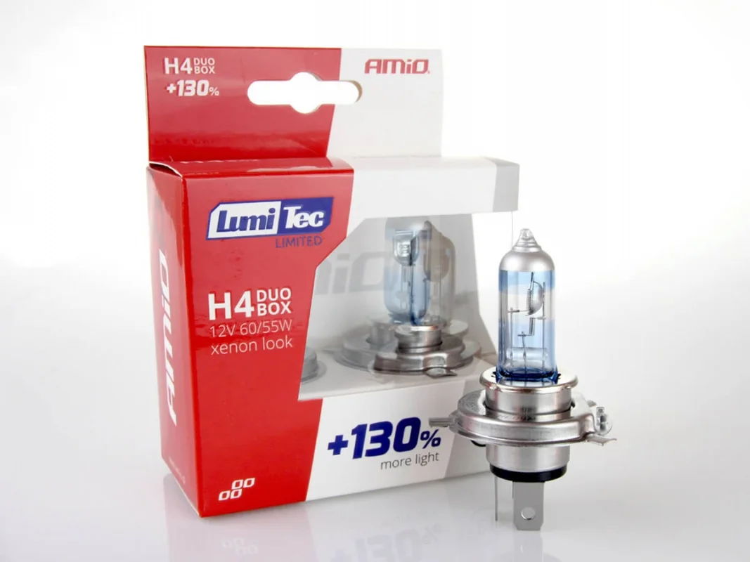 Żarówka H4 12V 60/55W LumiTec LIMITED +130% Xenon Look 2szt. — ujęcie 3