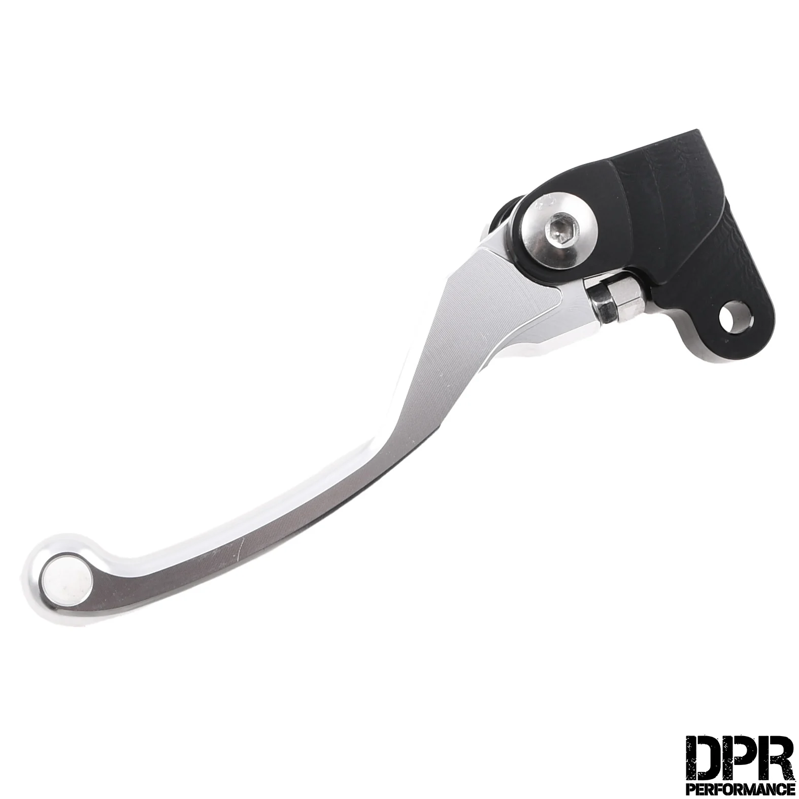 Dźwignia sprzęgła Simson srebrna aluminium CNC anoda DPR Performance — ujęcie 1