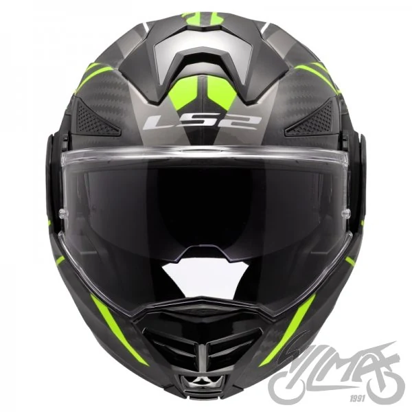 Kask LS2 FF901 Advant X C Future II H-V Yel. — rozmiar M — ujęcie 4