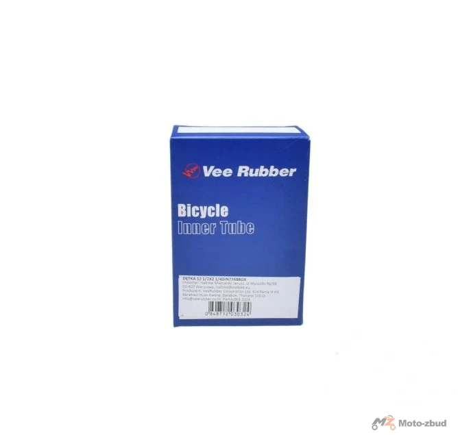Dętka rowerowa OV12101 12 1/2 × 2 1/4 AV 90` box