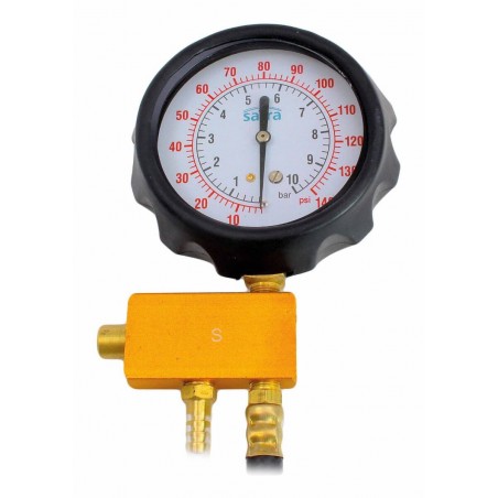 Tester ciśnienia wtrysku paliwa benzyna SATRA S-90063 — ujęcie 2