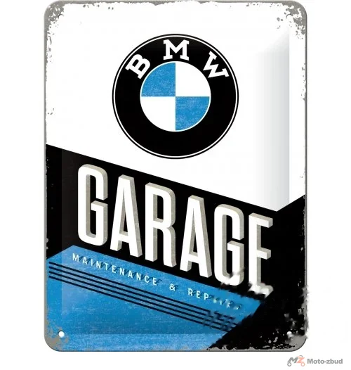 Tablica plakat 15X20 BMW garage 26212