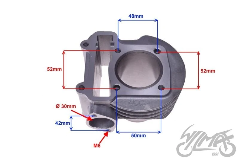 Cylinder do WH100 50,00 mm komplet — ujęcie 2