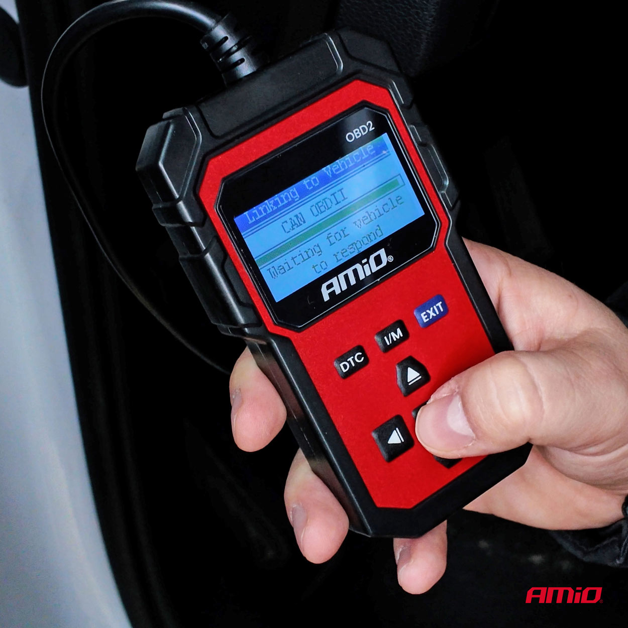 Skaner tester interfejs diagnostyczny AMiO OBD2 — ujęcie 2