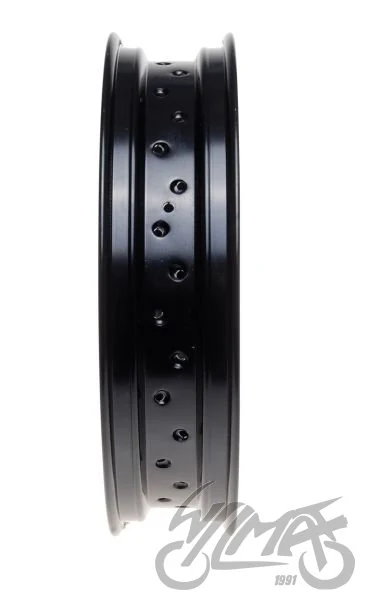 Obręcz koła 17 × 3,50 36 szprych aluminium czarna — ujęcie 2