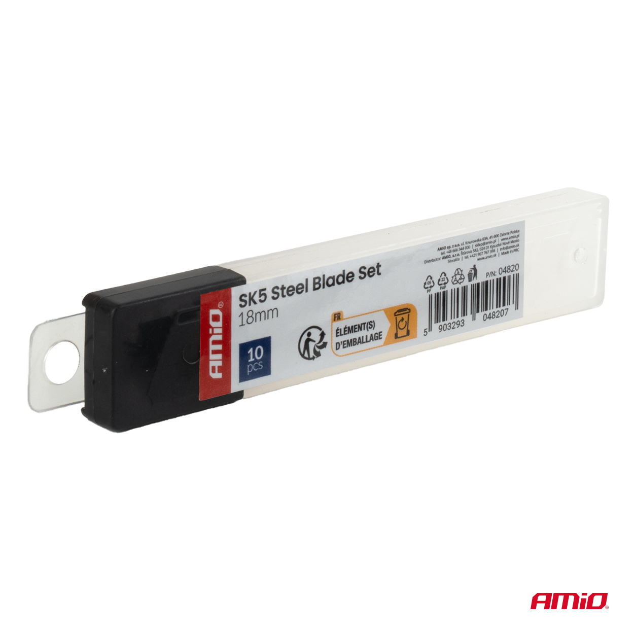 Zestaw ostrzy ze stali SK5 100x18x0,5 mm 10 szt. — ujęcie 5