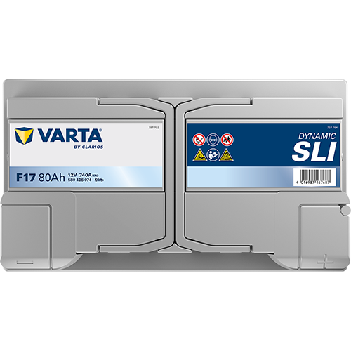 Akumulator 80 Ah 740A 315×175×175/P+ Varta 580406074K262 — ujęcie 4