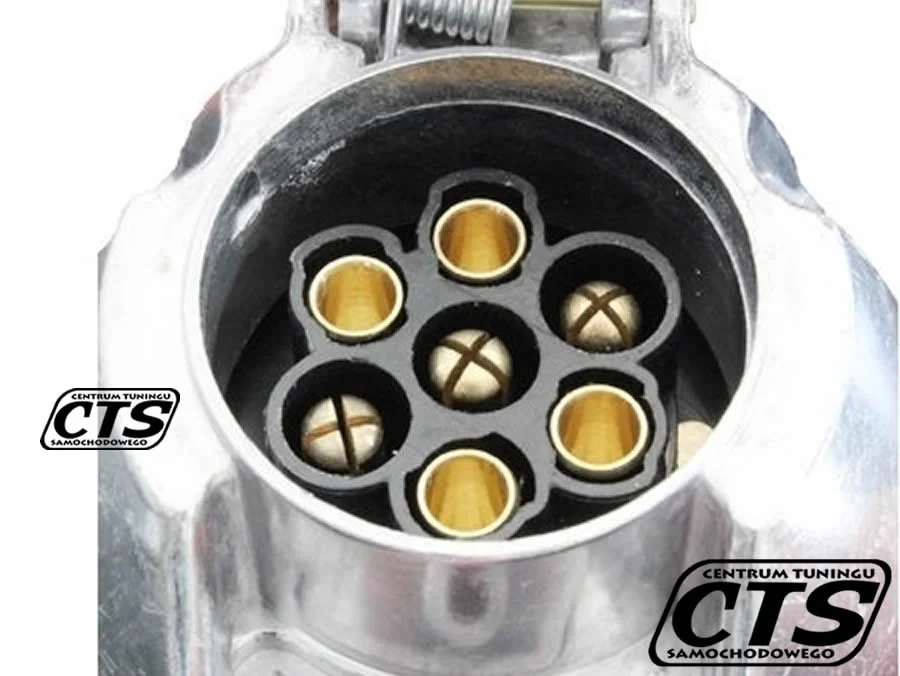 Gniazdo 7 PIN 12V ALUMINIUM — ujęcie 2