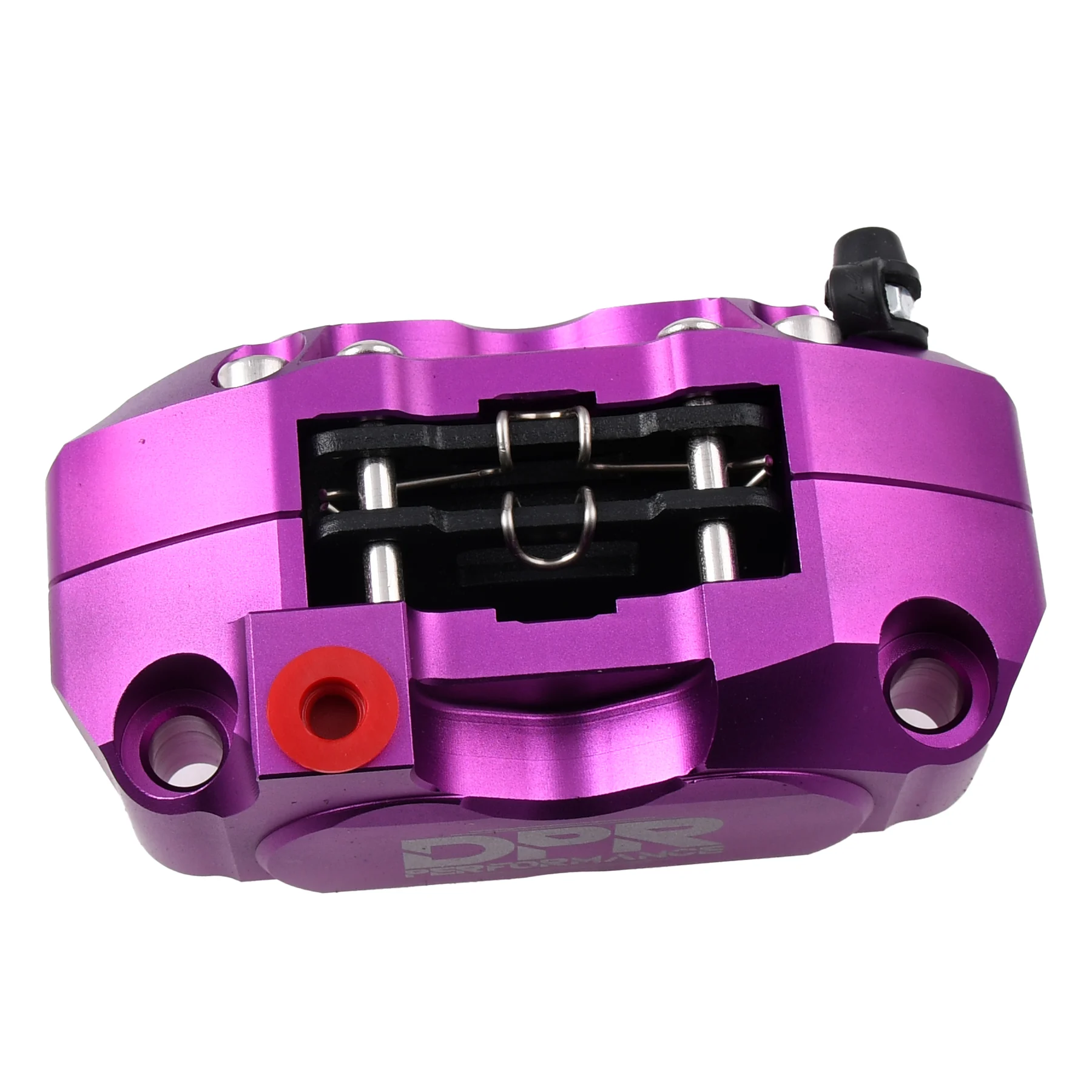 Zacisk hamulcowy Simson CNC fioletowy DPR Performance kpl. — ujęcie 4