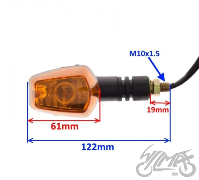 Kierunkowskaz tył prawy CPI QM125-2D 125 — ujęcie 2