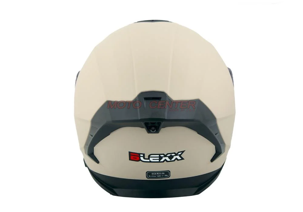 Kask zamknięty z blendą BLEXX MD-820 sand mat rozmiar L ECER22.06 — ujęcie 3