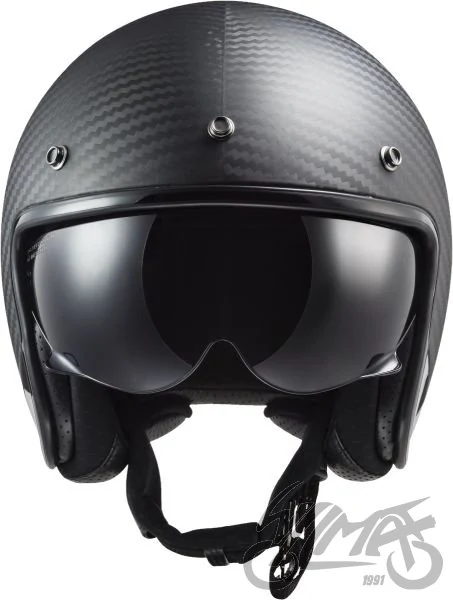 Kask LS2 OF601 bob II Carbon-06 — rozmiar XL — ujęcie 3