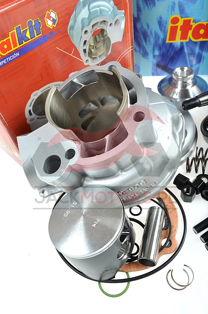 Cylinder kit Big Bore + wał Italkit racing 95 cm³ Minarelli AM6 LC — ujęcie 2