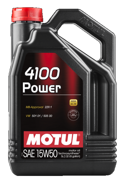 Olej 15W50 MOTUL 4100 power 5 l MOTUL 100273 — ujęcie 2